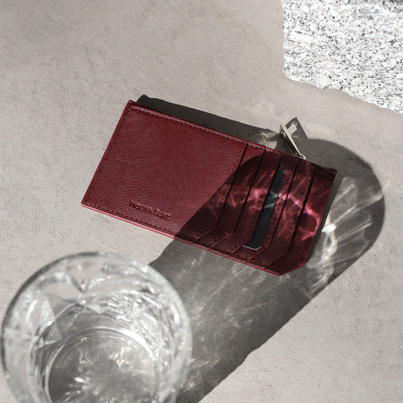 Card Holder Burgundy