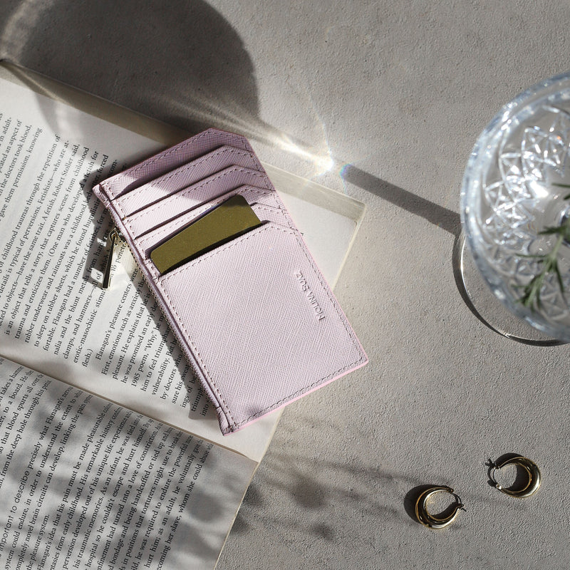 Card Holder Blush Pink