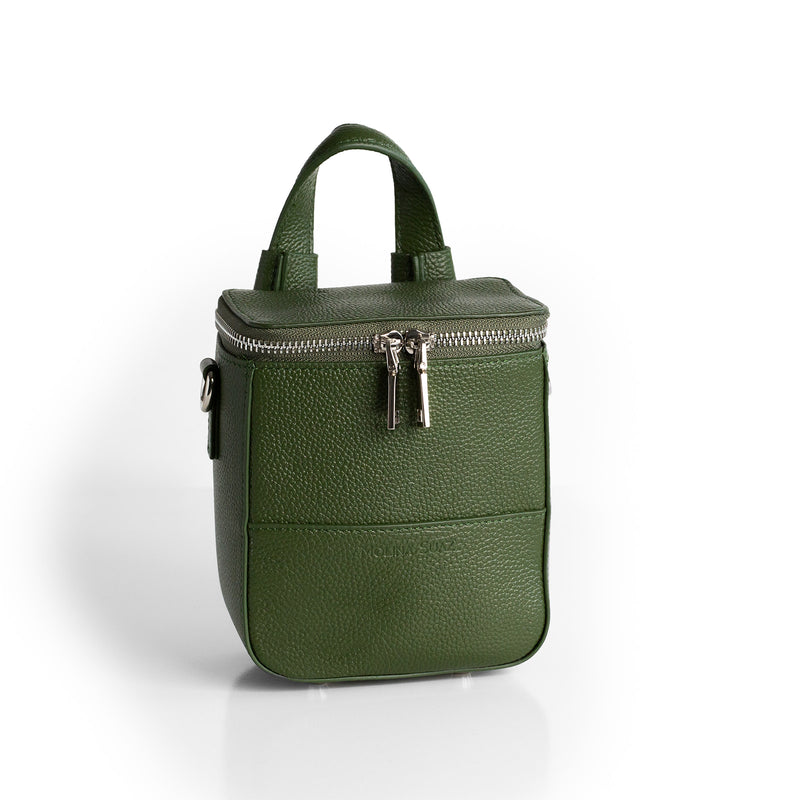 Mini Backpack Pebbled Khaki